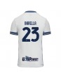 Inter Milan Nicolo Barella #23 Bortedrakt 2024-25 Korte ermer